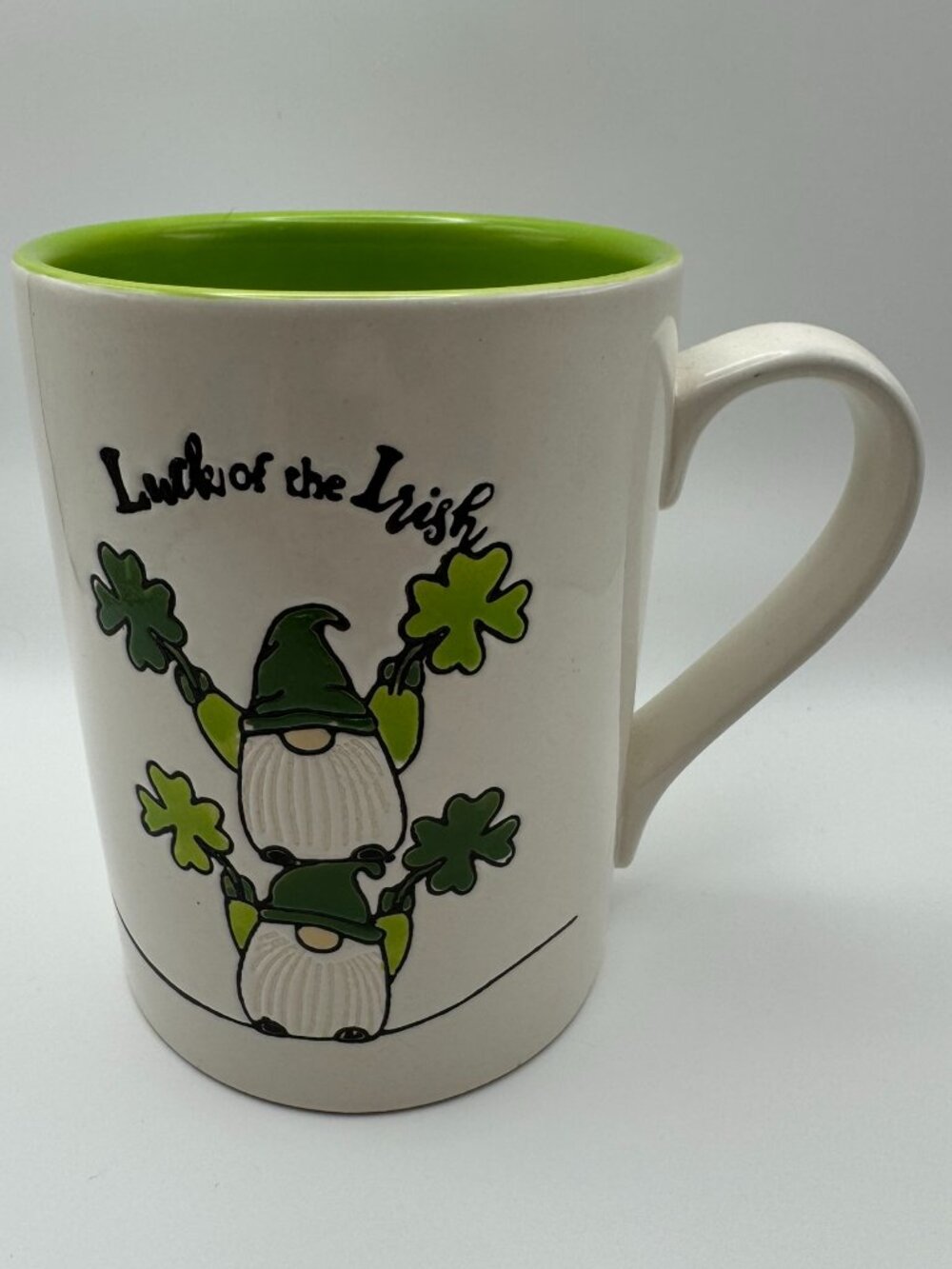 Luck of the Irish Gnome Mug
